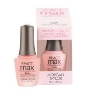 Morgan Taylor - React Max Satin Nail Strengthener 15ml